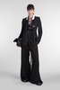 Disa Blazer In Black Viscose