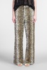 Multicolor Brown Pants
