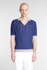 Polo In Blue Linen