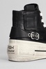 Rage Sneakers In Black Leather