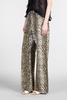 Multicolor Brown Pants