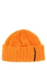 Orange Alpaca Blend Rivington Beanie Hat