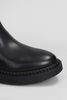 Mandeville Low Heels Boots In Black Leather