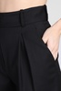 Motel Pants In Black Cotton