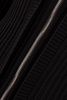 Black Stretch Viscose Blend Dress