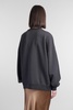 Miles Sweatshirt In Black Cotton