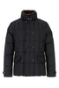 Midnight Blue Polyester Siro Down Jacket