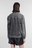 Rory Denim Jackets In Grey Cotton