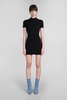 Mock Neck T-shirt Dress