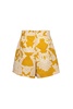 Guia In Flowered Ochre Cotton