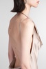 Vera Maxi Dress Woman In Grey Polyester