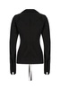 Black Cotton Linsey Blouse