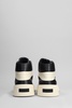 Basketball Sneakers In Black Leather