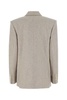 Dove Grey Stretch Wool Blend Blazer