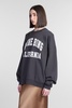 Miles Sweatshirt In Black Cotton