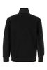 Black Stretch Cotton Sweatshirt