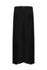 Shiny Satin Midi Skirt