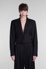 Blazer In Black Polyester