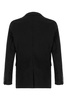 Black Stretch Nylon Blazer