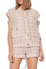 Button-up Tweed Gilet