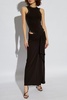 Crystal-embellished Sleeveless Maxi Dress