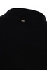 Black Wool Blend Vest