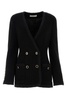 Double-breasted V-neck Blazer