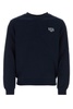 Midnight Blue Cotton Sweatshirt