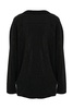 Jersey Blouse With Rhinestones