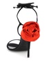 'red Flower' Sandals