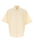 Cream Poplin Shirt