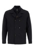 Dark Blue Nylon Blend Volmer Jacket