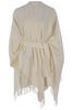 Leisure Belted Fringed Edge Ponch