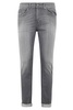 Turn-up Hem Skinny Jeans