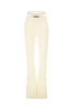 Ivory Stretch Viscose Blend Pants
