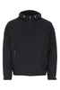 Navy Blue Polyester Jacket