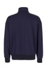 Midnight Blue Nylon Blend Sweatshirt