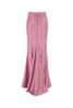 Pink Satin Skirt