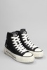 Rage Sneakers In Black Leather