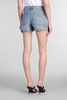 Shorts In Blue Cotton