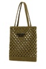 Khaki Straw Handbag