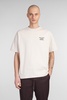 T-shirt In Beige Cotton