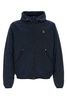 Navy Blue Nylon Free Jacket