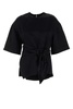 Black Satin Besia T-shirt