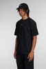 T-shirt In Black Cotton