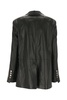 Leather Track Blazer
