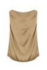 Knot Shoulder Blouse In Viscose