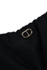 Linen Top With Metal Oval-t Logo