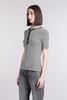 Alessia T-shirt In Black Cotton