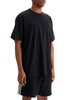 Black Logo Cotton T-shirt